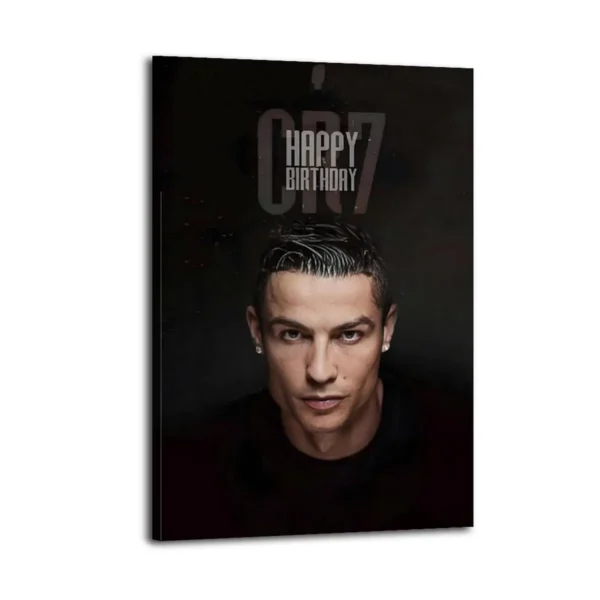 Cristiano Ronaldo Print Posters Canvas Art