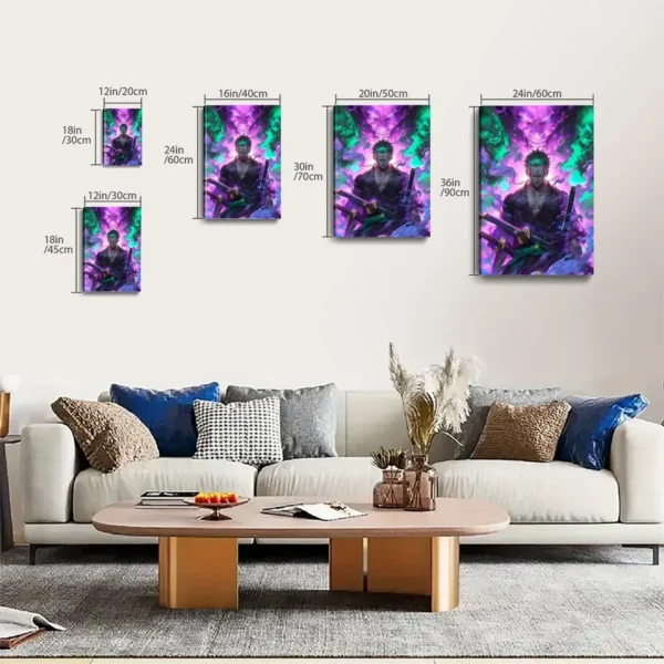 One Piece Poster  Canvas Art - Image 6