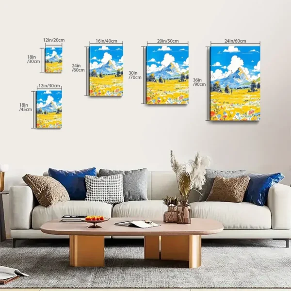 Artistic Landscape Painting  Canvas Art - Image 6