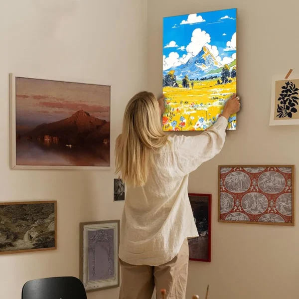 Artistic Landscape Painting  Canvas Art - Image 5