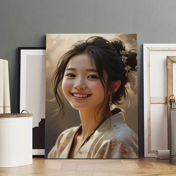 Beautiful girl  Canvas Art  Poster - Image 4