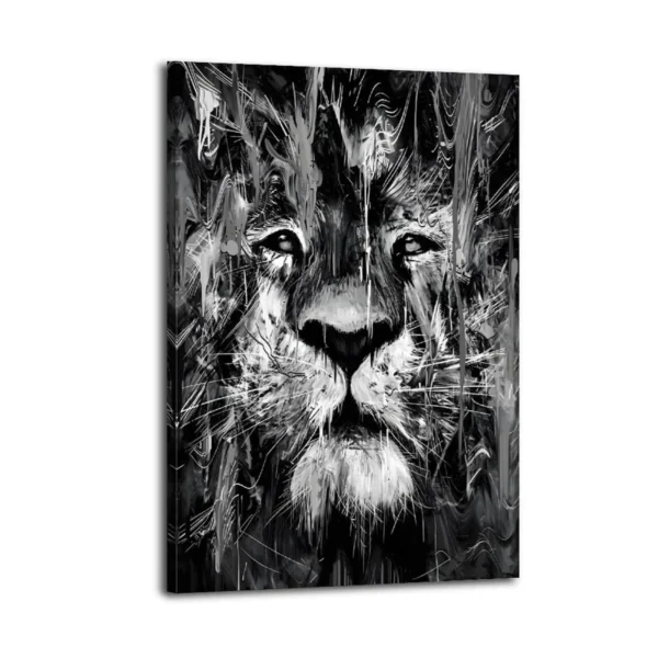 Lion Canvas Poster Canvas Art