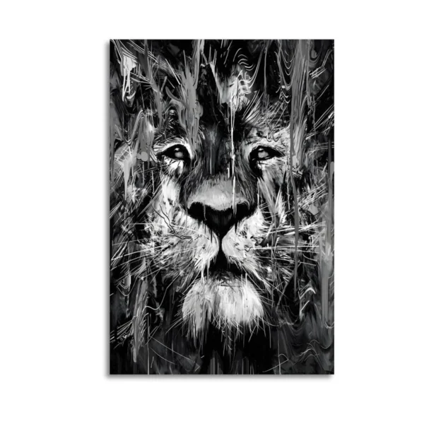 Lion Canvas Poster Canvas Art