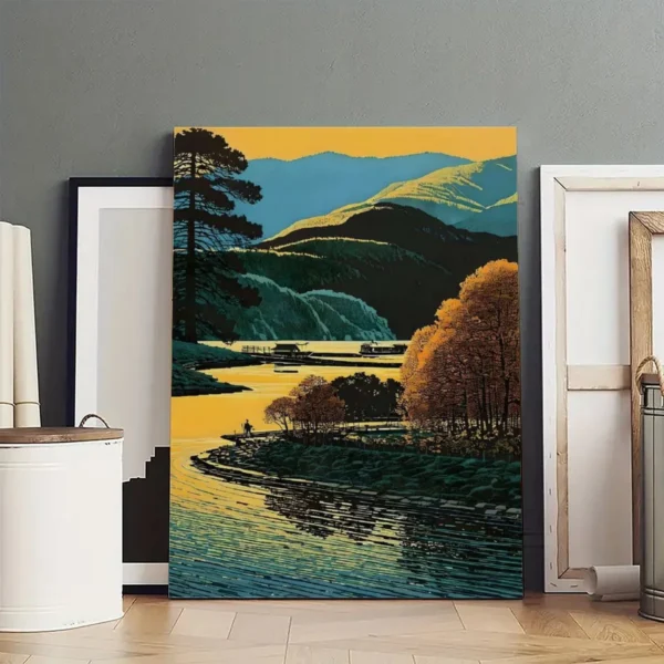 National Park  Canvas Art  Colored Canvas - Image 3