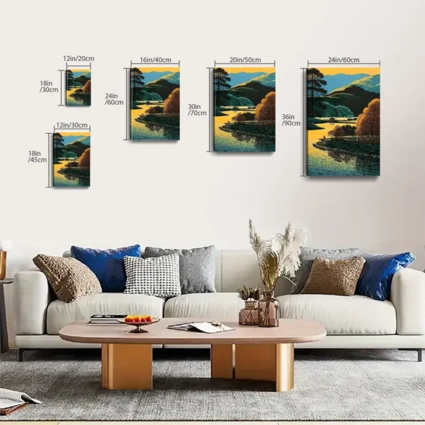 National Park  Canvas Art  Colored Canvas - Image 6