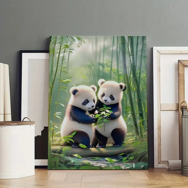 Panda Canvas Poster  Canvas Art - Image 4