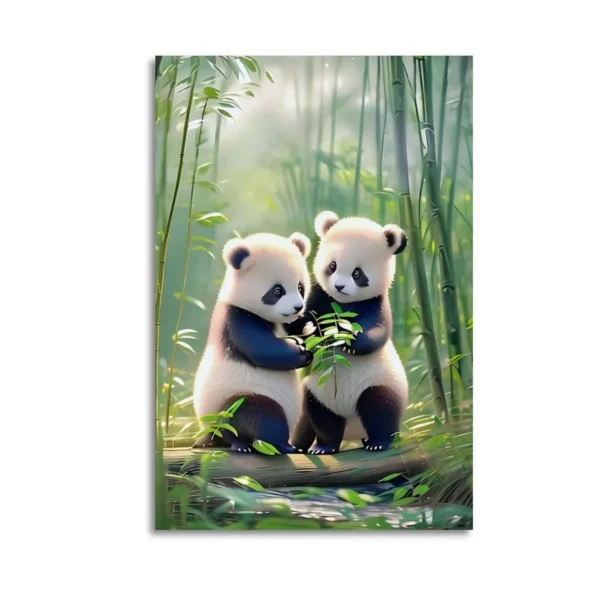 Panda Canvas Poster  Canvas Art