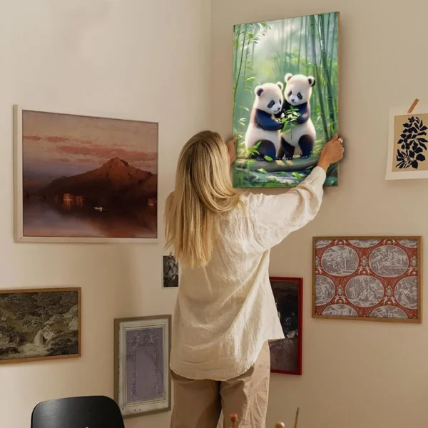 Panda Canvas Poster  Canvas Art - Image 5