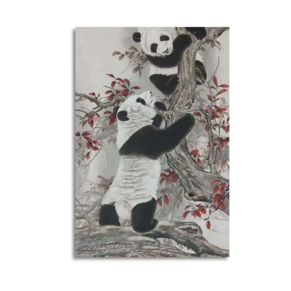 Panda  Canvas Art Famous Oil Paintings - Image 2