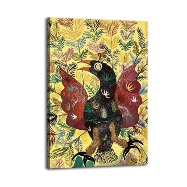 Vintage Phoenix Canvas Art Famous Oil Paintings
