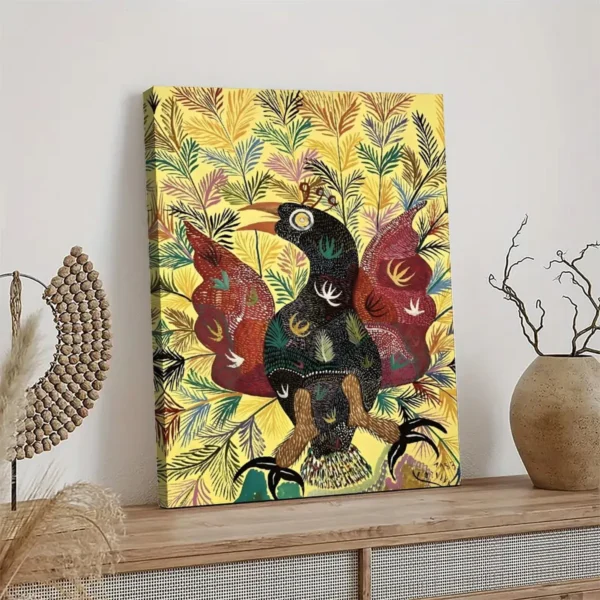 Vintage Phoenix Canvas Art  Famous Oil Paintings - Image 4