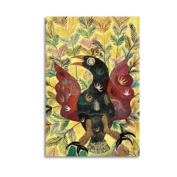 Vintage Phoenix Canvas Art  Famous Oil Paintings