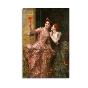 French Painter Louis Emil Canvas Art