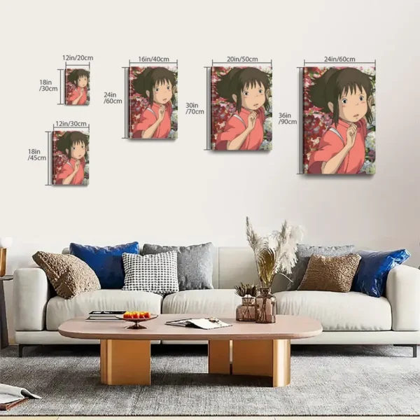 Spirited Away Canvas Art Canvas Poster - Image 6