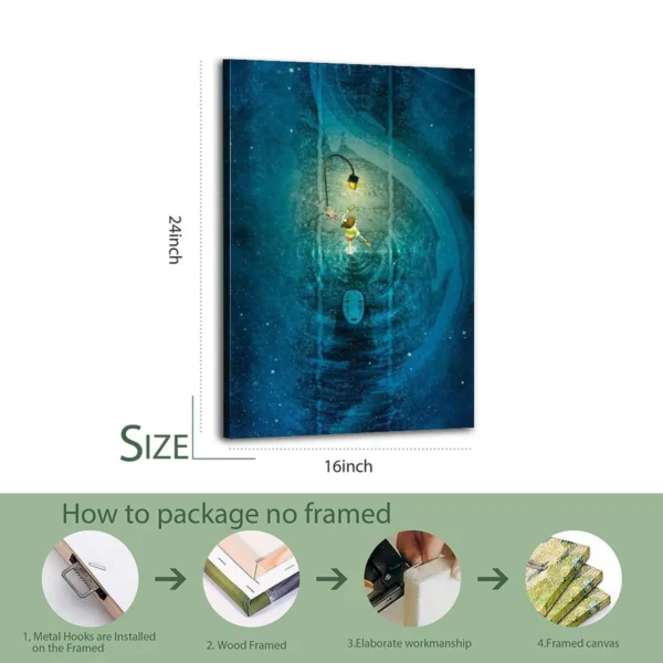 Little Girl Canvas Poster Canvas Art - Image 7
