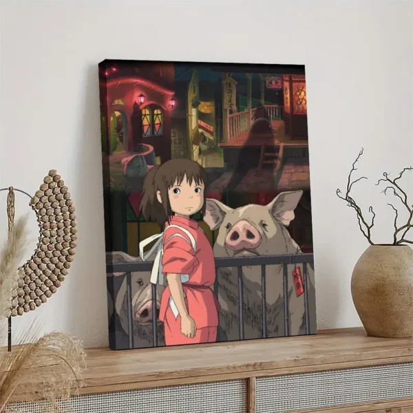Spirited Away Poster Canvas Art - Image 3