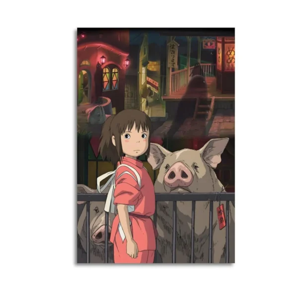 Spirited Away Poster Canvas Art