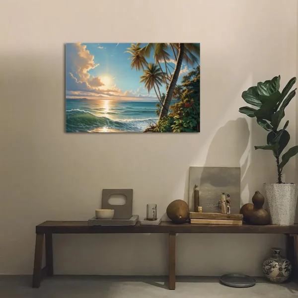 Landscape Tropical Island   Canvas Art - Image 3