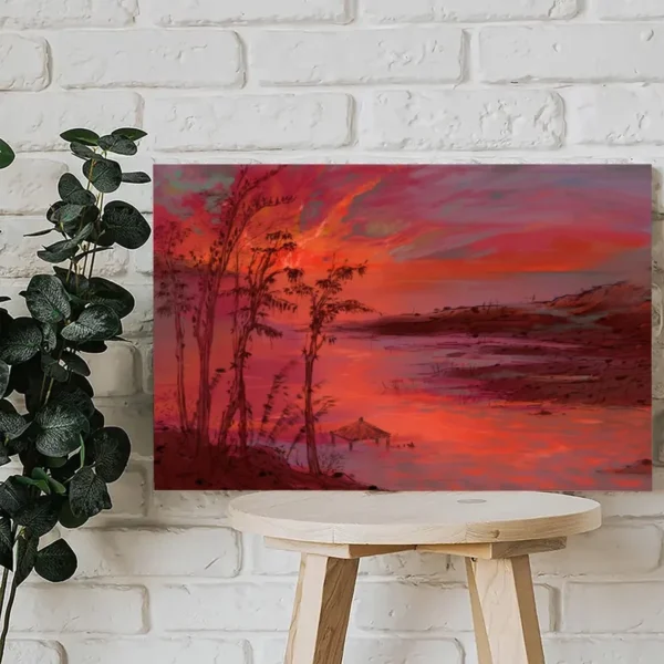 Sunset Scenery Canvas Art - Image 3
