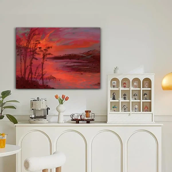 Sunset Scenery Canvas Art - Image 4