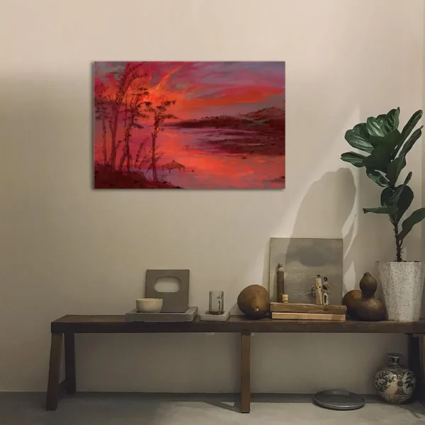 Sunset Scenery Canvas Art - Image 5