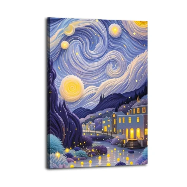 Van Gogh (Starry Night) Canvas Art