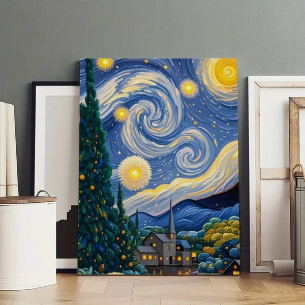 Van Gogh  Poster   Canvas Art - Image 3