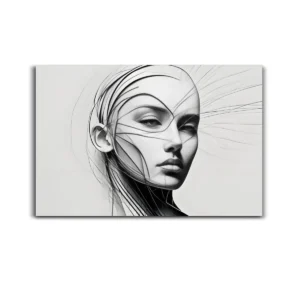 Abstract Expressionist Minimalist Poster - Modern Art Print