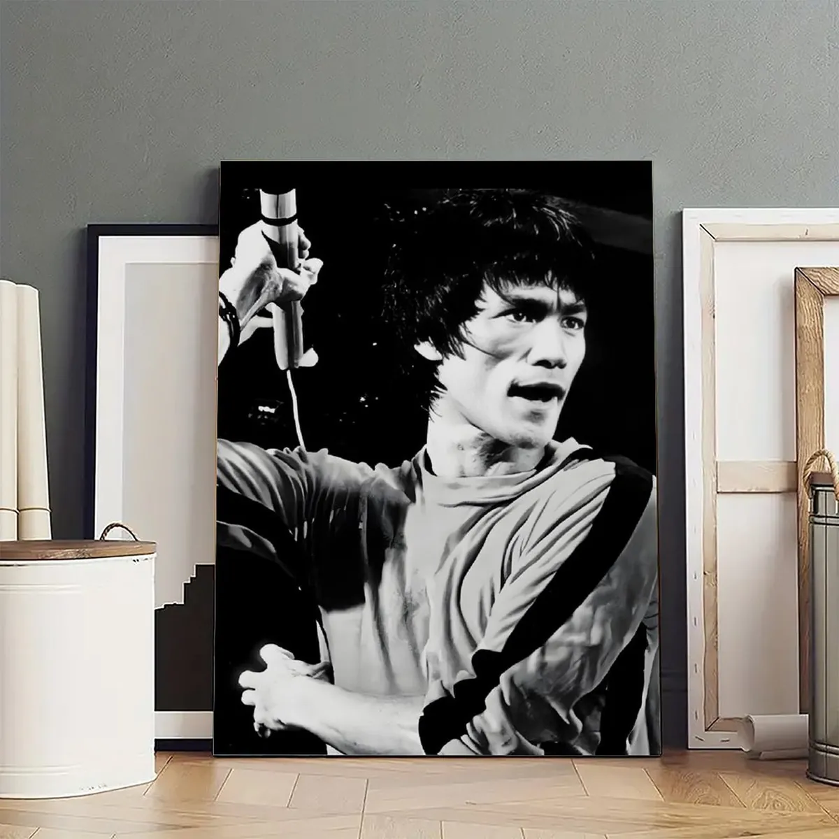 Bruce Lee Kung Fu Home Decor Poster2.jpg