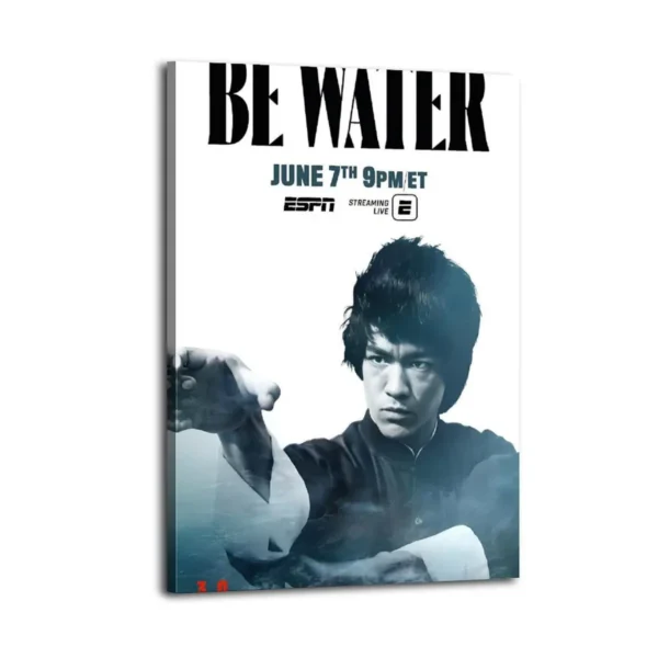 Bruce Lee Canvas Art colored canvas - Image 2