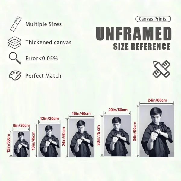 Bruce Lee Canvas Art canvas painting - Image 8