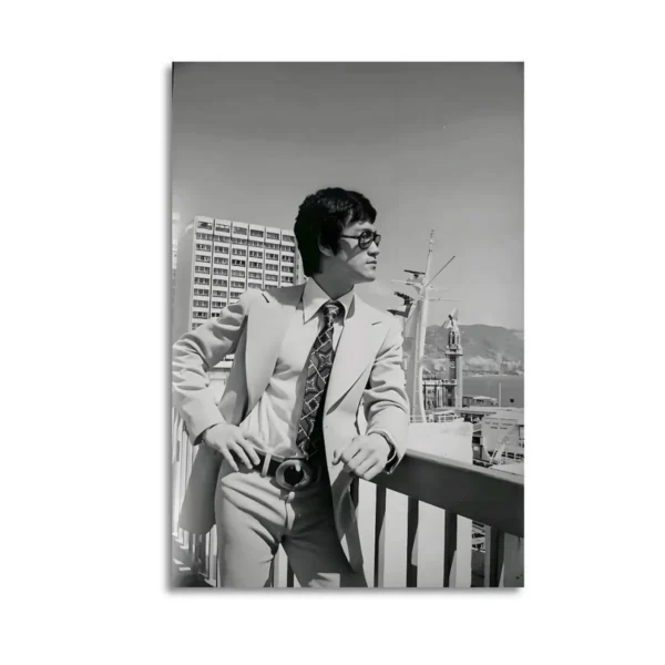 Bruce Lee Canvas Art poster