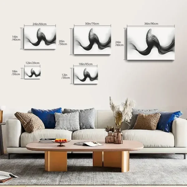 ContemPorary Minimalist Abstract Wall Art Poster - Gallery Style Print - Image 8