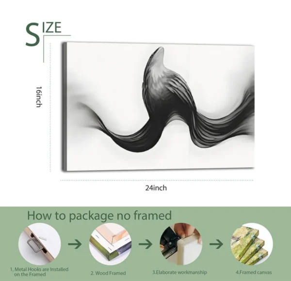 ContemPorary Minimalist Abstract Wall Art Poster - Gallery Style Print - Image 6