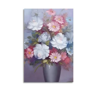 Grow Joy, Not Weeds Beautiful Botanical Poster Art