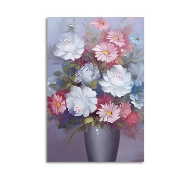 Grow Joy, Not Weeds Beautiful Botanical Poster Art