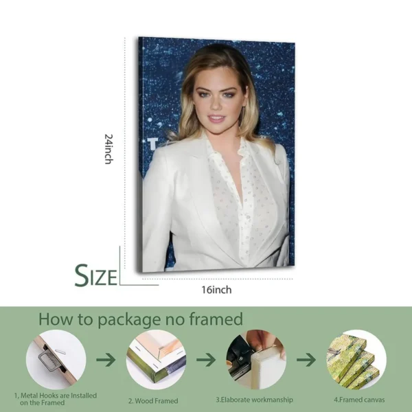 Kate Upton Canvas Poster Canvas Art - Image 5
