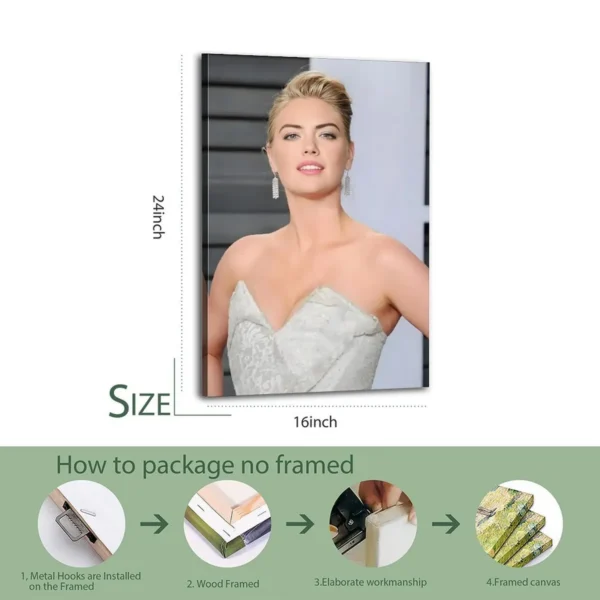 Kate Upton Sports Lllustrated Canvas Art - Image 5