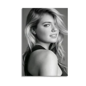 Kate Upton Oil on Canvas Canvas Art