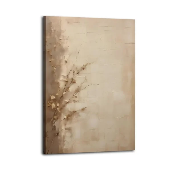 Mid Century Modern Inspired Abstract Poster - Minimalist Wall Art Print - Image 2
