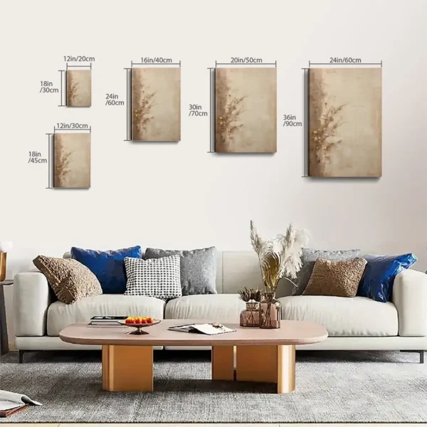 Mid Century Modern Inspired Abstract Poster - Minimalist Wall Art Print - Image 6
