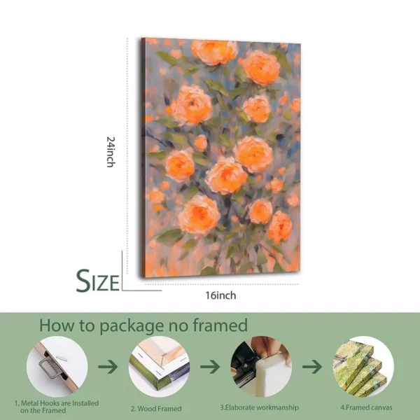 Oil Painting Canvas Art Colored Canvas - Image 5