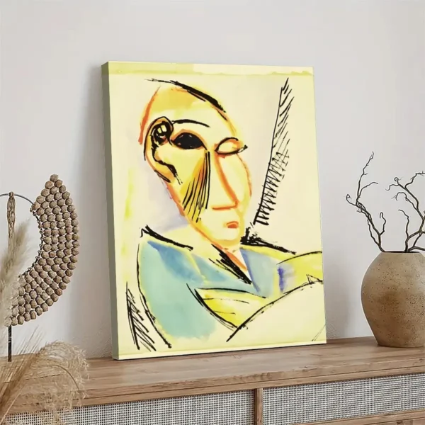 Picasso Oil Drawing Canvas Art - Image 3