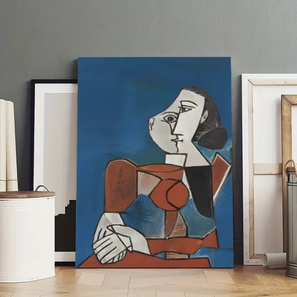 Picasso Oil Pastels Drawing Canvas Art - Image 4
