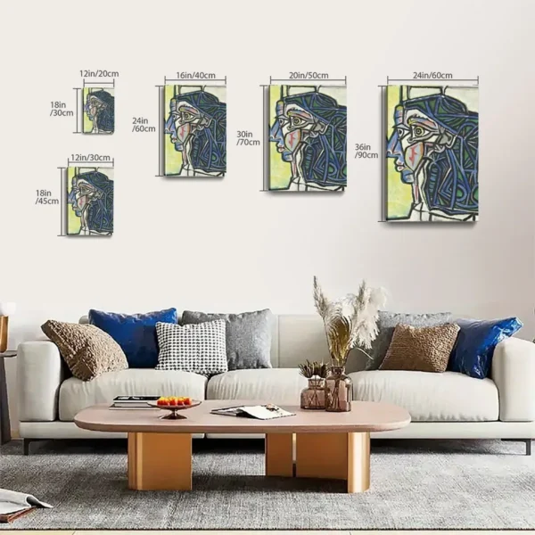Picasso Oil on Canvas Canvas Art - Image 6