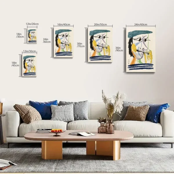 Picasso Famous Oil Paintings Canvas Art - Image 6