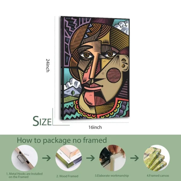 Picasso Oil And Aanvas Canvas Art - Image 5