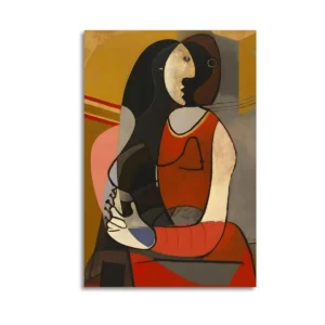 Picasso Colored Canvas Canvas Art
