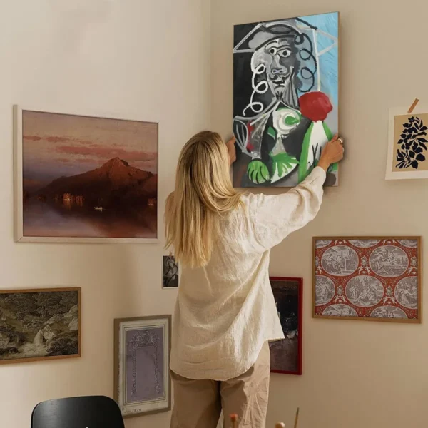 Picasso oil Pastel Artwork Canvas Art - Image 7
