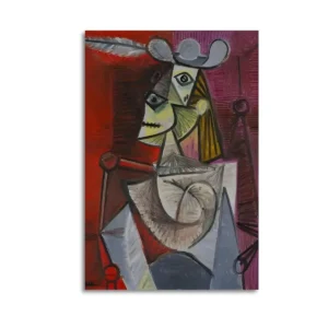 Picasso Canvas Art Colored Canvas
